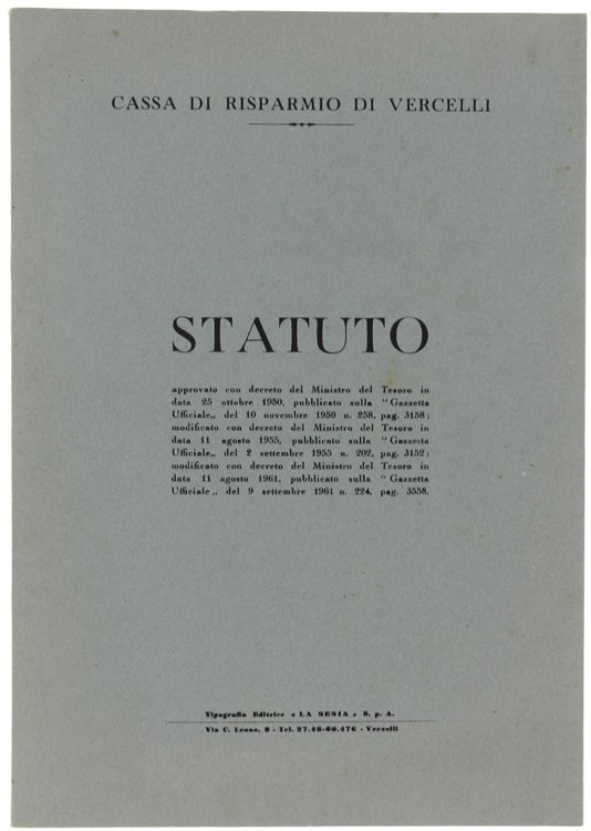 STATUTO.