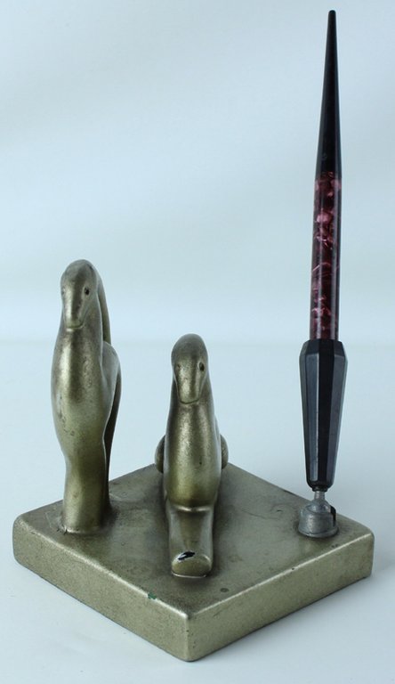 STILOFORO "Art Deco"portapenna vintage (1930 ca.) con penna Astura funzionante