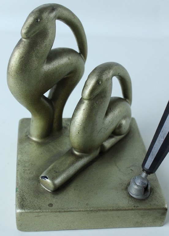 STILOFORO "Art Deco"portapenna vintage (1930 ca.) con penna Astura funzionante