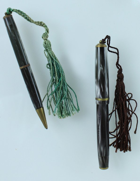 STILOGRAFICA A.B.T. vintage pennino "585" + PORTAMINA nuovi nell'astuccio | Immagine Gallery 1