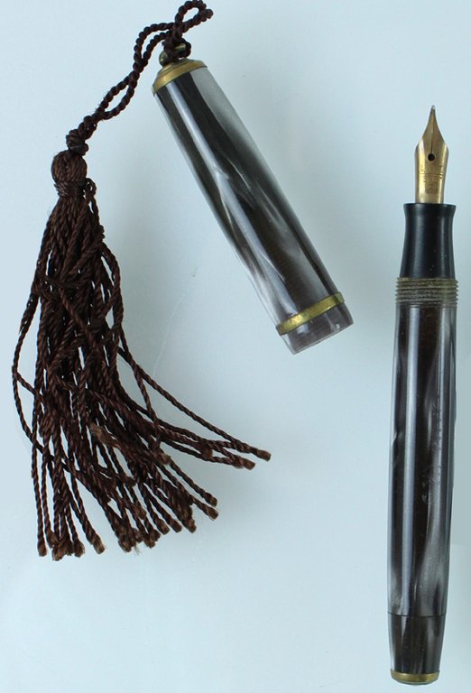 STILOGRAFICA A.B.T. vintage pennino "585" + PORTAMINA nuovi nell'astuccio | Immagine Gallery 2