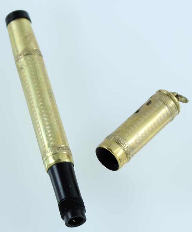 Stilografica vintage"GZ - RAPID"pennino oro 585 rientrante lunga 92 mm