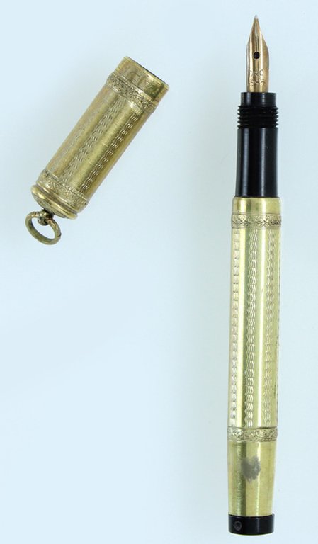 Stilografica vintage"GZ - RAPID"pennino oro 585 rientrante lunga 92 mm