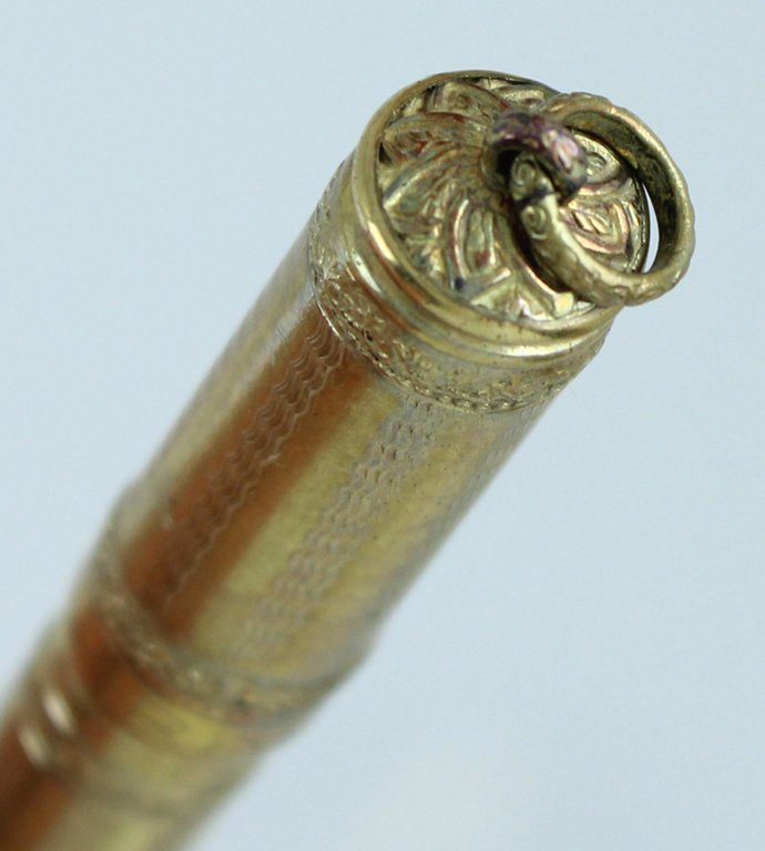 Stilografica vintage"GZ - RAPID"pennino oro 585 rientrante lunga 92 mm