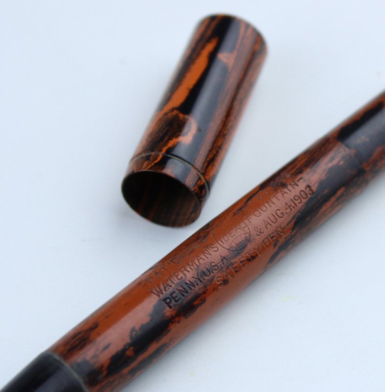 STILOGRAFICA "Waterman Ideal Fountain Pen 1903 - Safety Pen" - …