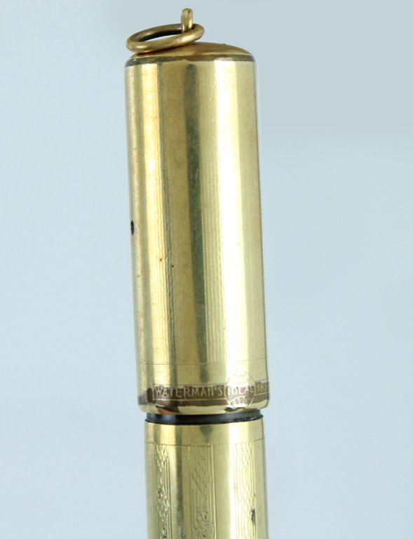 Stilografica WATERMAN'S IDEAL FOUNTAIN PEN pennino oro 14 Kt rientrante …