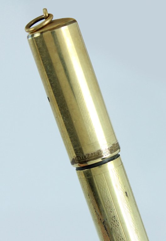 Stilografica WATERMAN'S IDEAL FOUNTAIN PEN pennino oro 14 Kt rientrante …