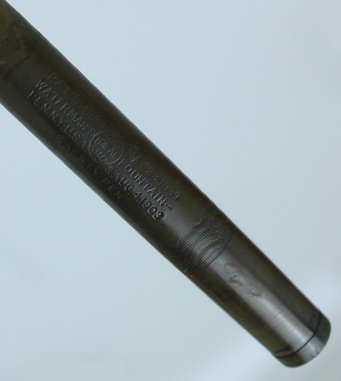 Stilografica WATERMAN'S IDEAL FOUNTAIN PEN pennino oro rientrante, (1910 ca)