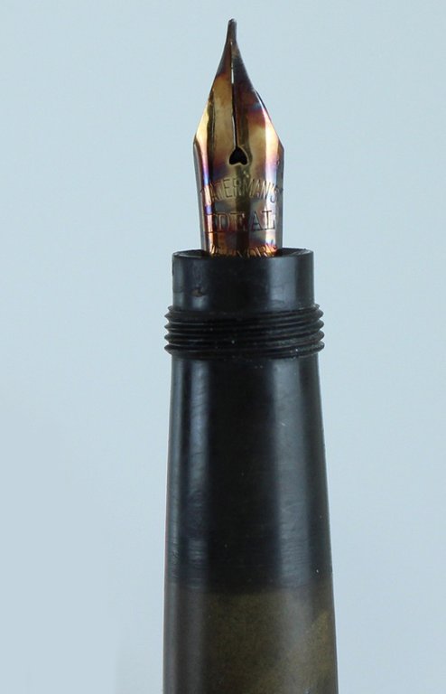 Stilografica WATERMAN'S IDEAL FOUNTAIN PEN pennino oro rientrante, (1910 ca)