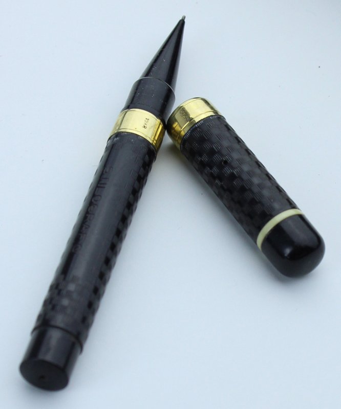 STILOGRAFO vintage due fascette oro 18 kt lunghezza 12 cm …