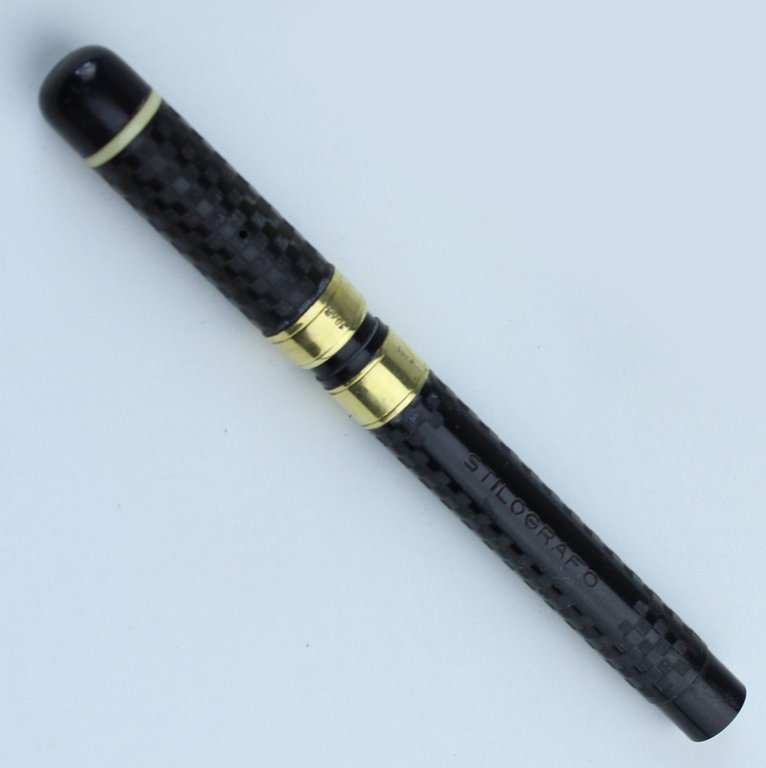 STILOGRAFO vintage due fascette oro 18 kt lunghezza 12 cm …