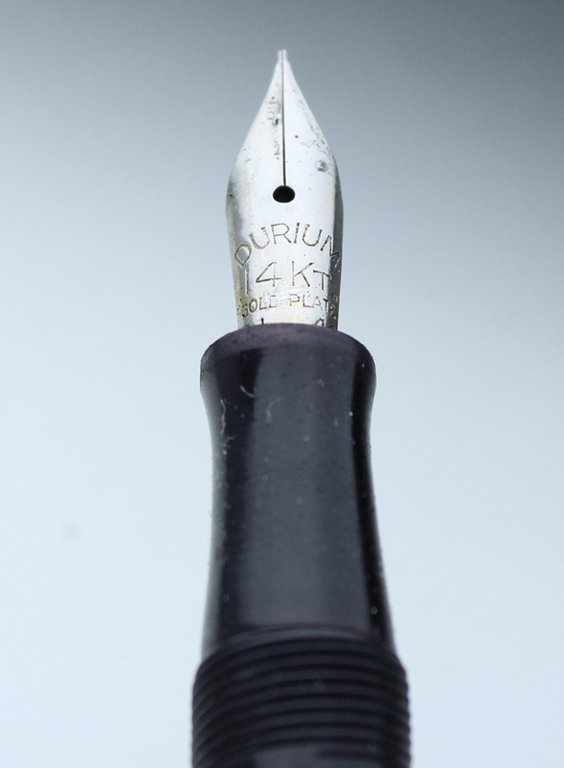 STILUS PECCO Mod. 203. Stilografica vintage, ebanite, pennino Iridium 14 …