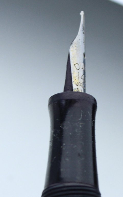 STILUS PECCO Mod. 203. Stilografica vintage, ebanite, pennino Iridium 14 …