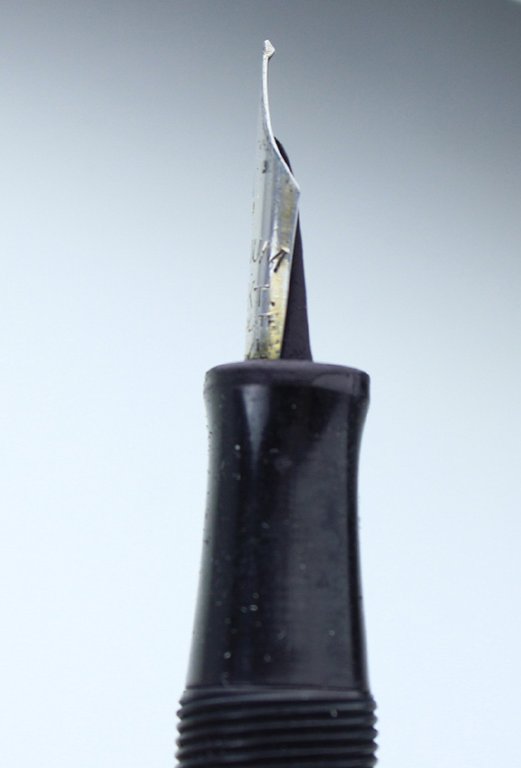 STILUS PECCO Mod. 203. Stilografica vintage, ebanite, pennino Iridium 14 …
