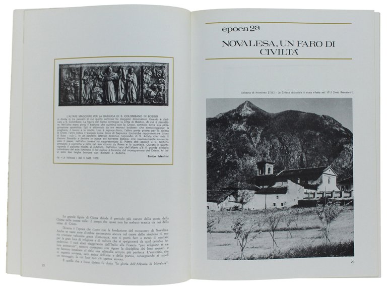 STORIA ARTE ATTUALITA' DELLA CHIESA IN VALSUSA.
