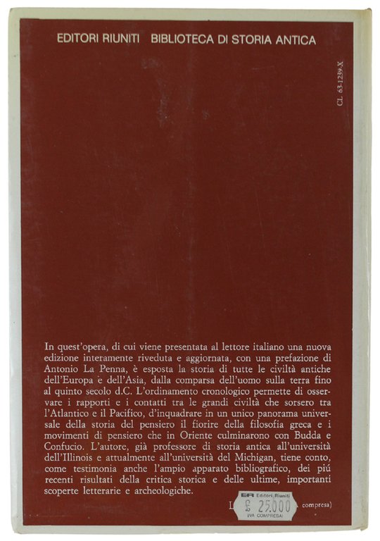 STORIA DEL MONDO ANTICO [come nuovo]