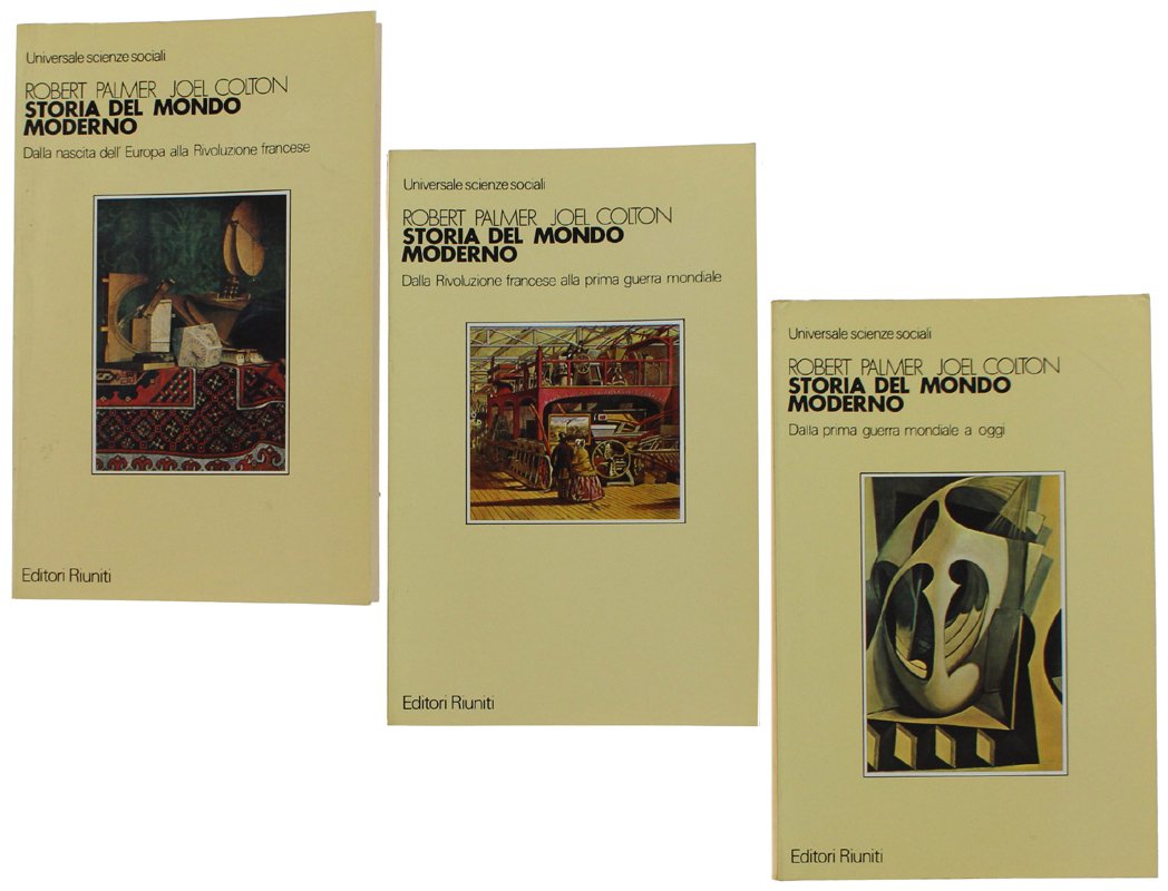 STORIA DEL MONDO MODERNO in 3 volumi.