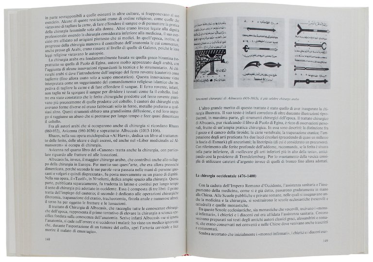 STORIA DELLA MEDICINA E DELLA CHIRUGIA [come nuovo]