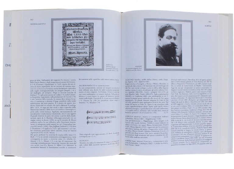 STORIA DELLA MUSICA. Due volumi autonomi, monografici della ENCICLOPEDIA TEMATICA …