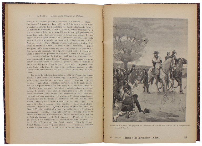 STORIA DELLA RIVOLUZIONE ITALIANA. Dalla fucilazione del re Giovacchino Murat … | Immagine Gallery 5