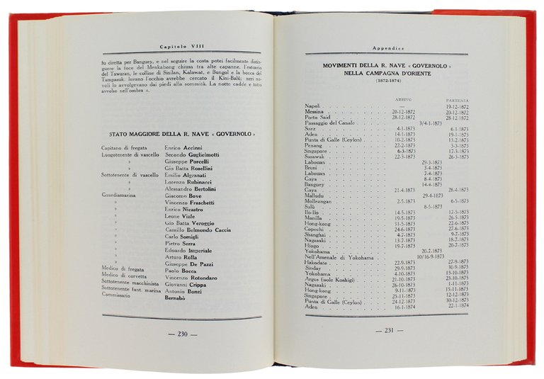 STORIA DELLE CAMPAGNE OCEANICHE DELLA R. MARINA [opera completa]