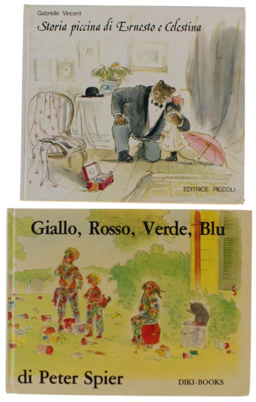 STORIA PICCINA DI ERNESTO E CELESTINA + GIALLO ROSSO VERDE …