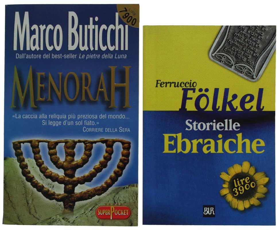 STORIELLE EBRAICHE + MENORAH [2 libri, come nuovi]