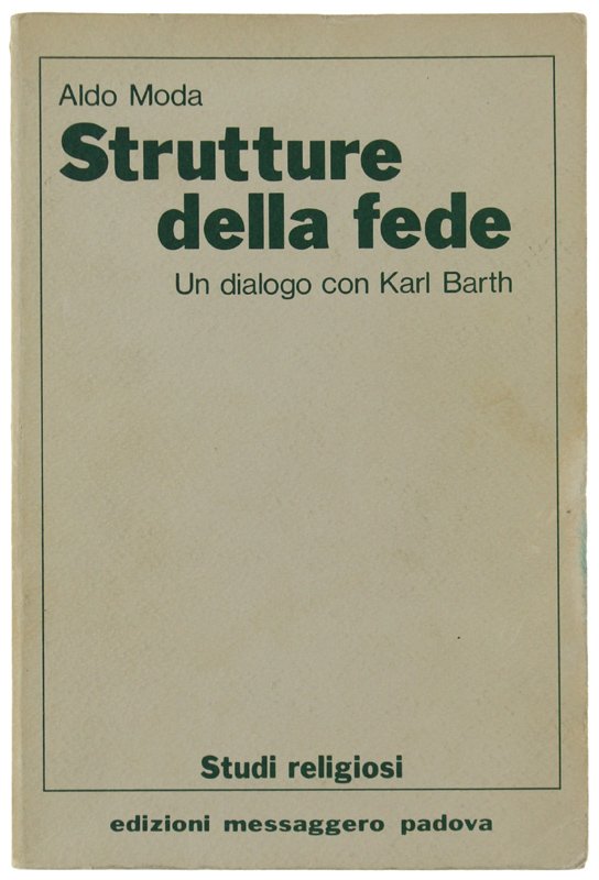 STRUTTURE DELLA FEDE. Un dialogo con Karl Barth. | Immagine principale