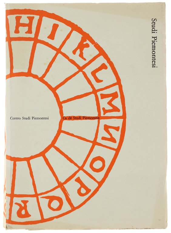 STUDI PIEMONTESI. Vol.XVIII - 1989, fasc.2. [Ottimo]