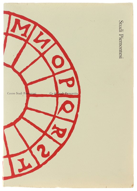 STUDI PIEMONTESI. Vol. XXV - 1996, fasc.2.