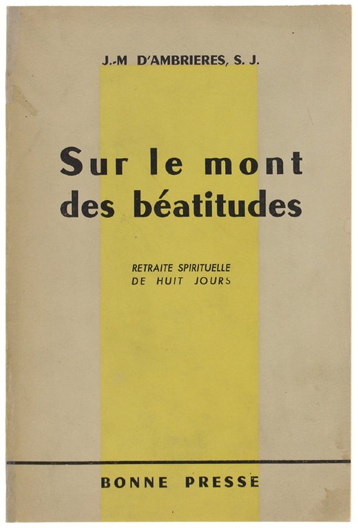 SUR LE MONT DES BEATITUDES. Retraite spirituelle de huit jours. | Immagine Gallery 2