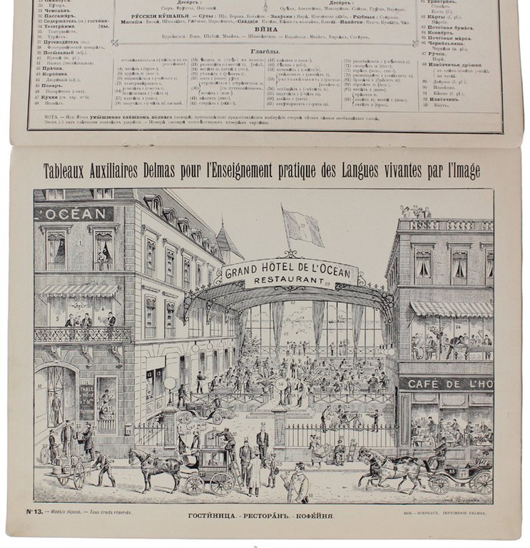 TABLEAUX AUXILIAIRES DELMAS pour l'Enseignement Pratique des Langues Vivantes par …
