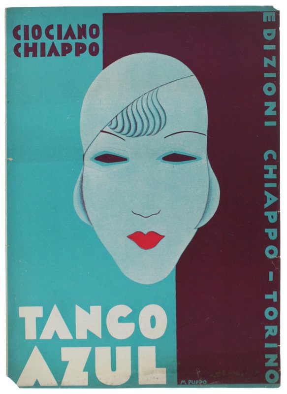 TANGO AZUL [spartito]