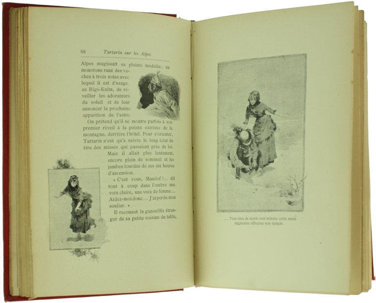 TARTARIN SUR LES ALPES. Nouveaux exploits du héros tarasconnais. Illustré …