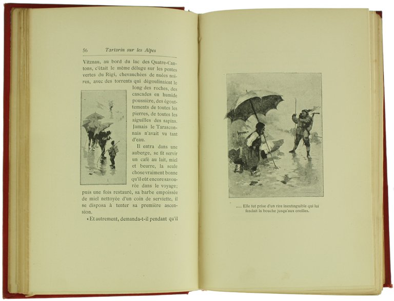 TARTARIN SUR LES ALPES. Nouveaux exploits du héros tarasconnais. Illustré …