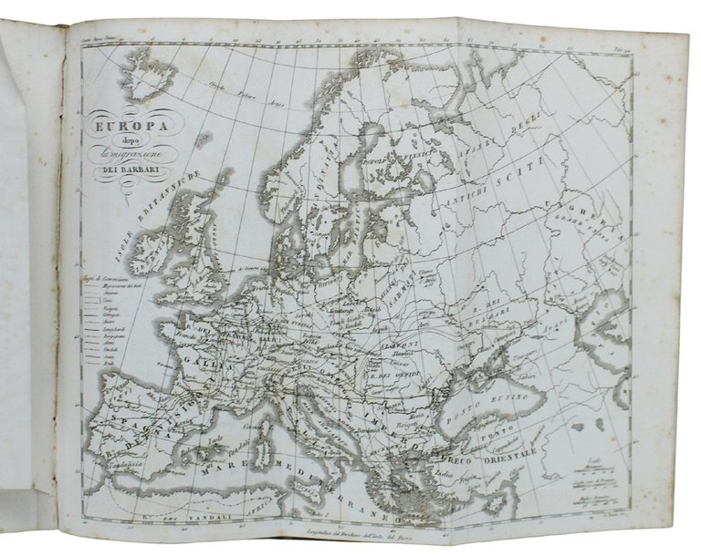 TAVOLE ILLUSTRATIVE ED INDICI PER CORREDO ALLA STORIA UNIVERSALE.