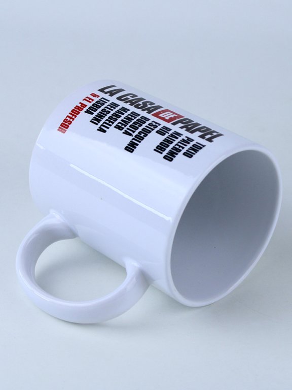 TAZZA DA COLAZIONE in ceramica La Casa de Papel - …