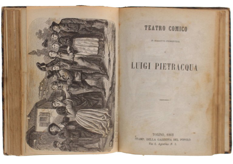 TEATRO COMICO IN DIALETTO PIEMONTESE. Le sponde dla Dora - …