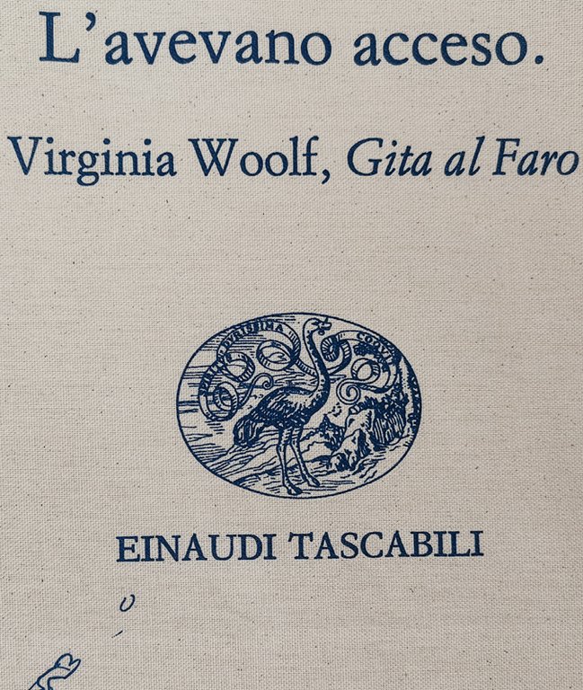 TELO MARE: GITA AL FARO di Virginia Woolf.