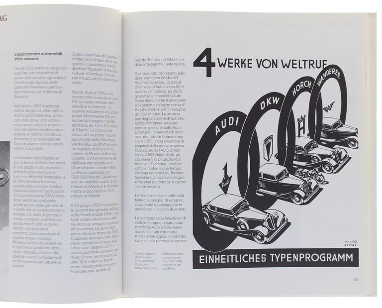 TEMPI DI MOBILITA'. Documentazione di un'azienda: L'AUDI AG. [volume come …