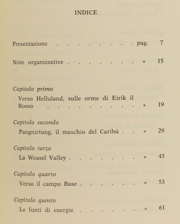 TERRA DI BAFFIN - Note e impressioni sulla prima spedizione …