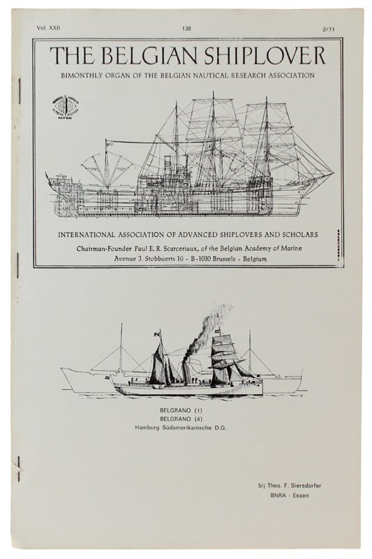 THE BELGIAN SHIPLOVER. No. 138 - Vol. XXII - 2/71 | Immagine principale