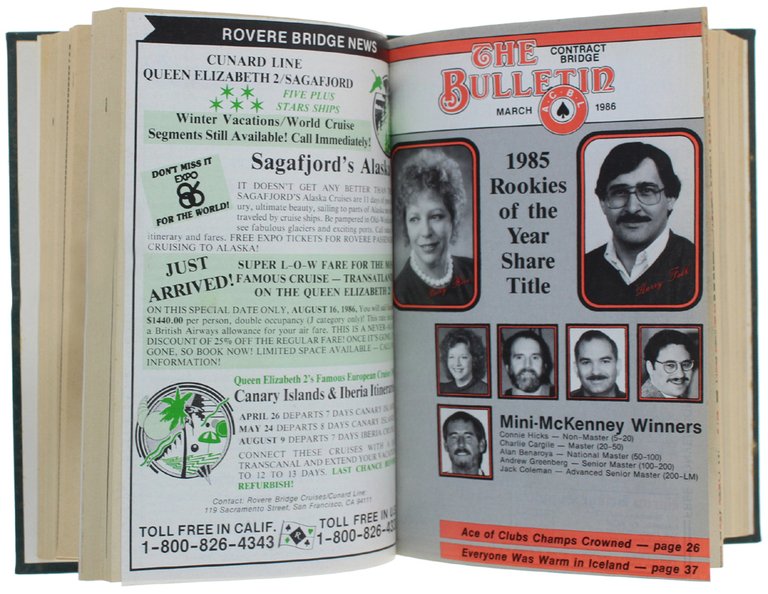 THE CONTRACT BRIDGE BULLETIN 1986: Vol. 52 No. 1 - …