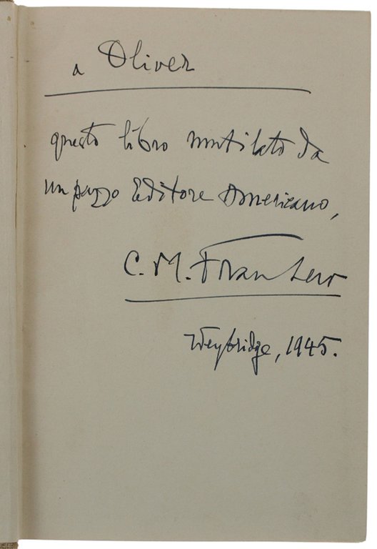 THE HOUSE OF MRS. CAROLINE [1st Edition - signed by …