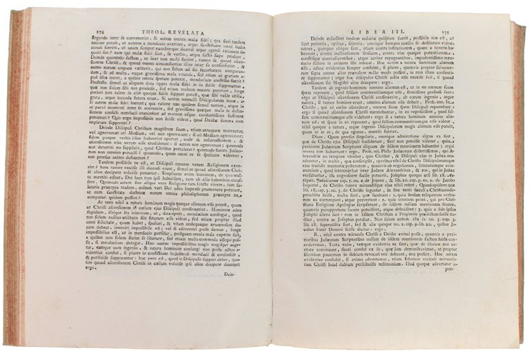 THEOLOGIAE NATURALIS - Libri tres. Tomus I. - Tomus II. …