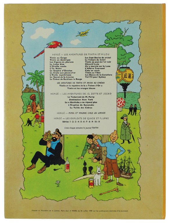 TINTIN AU PAYS DE L'OR NOIR - Les Aventures de …