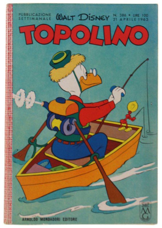TOPOLINO N. 386 [Libretto, copertina e dorso in splendido stato]