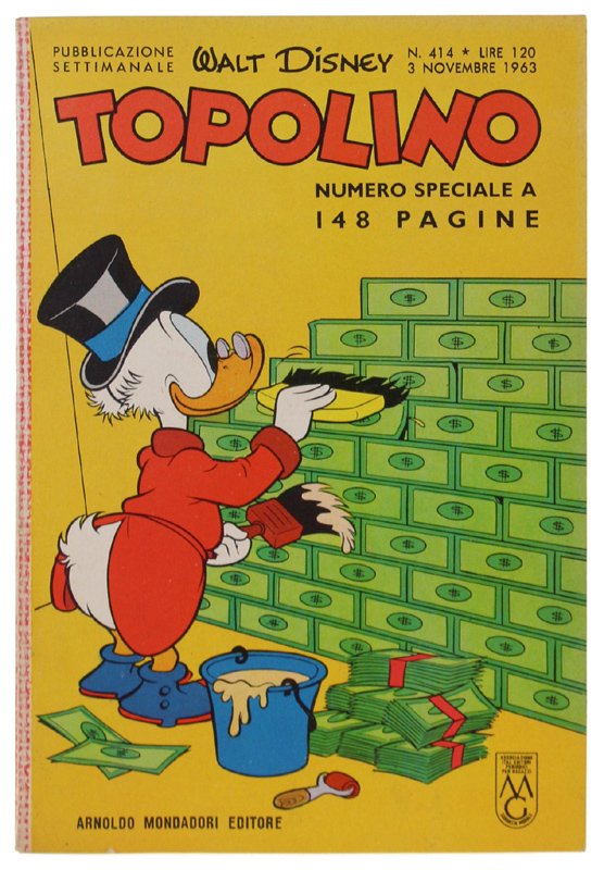 TOPOLINO N. 414 [Libretto, copertina e dorso in splendido stato]