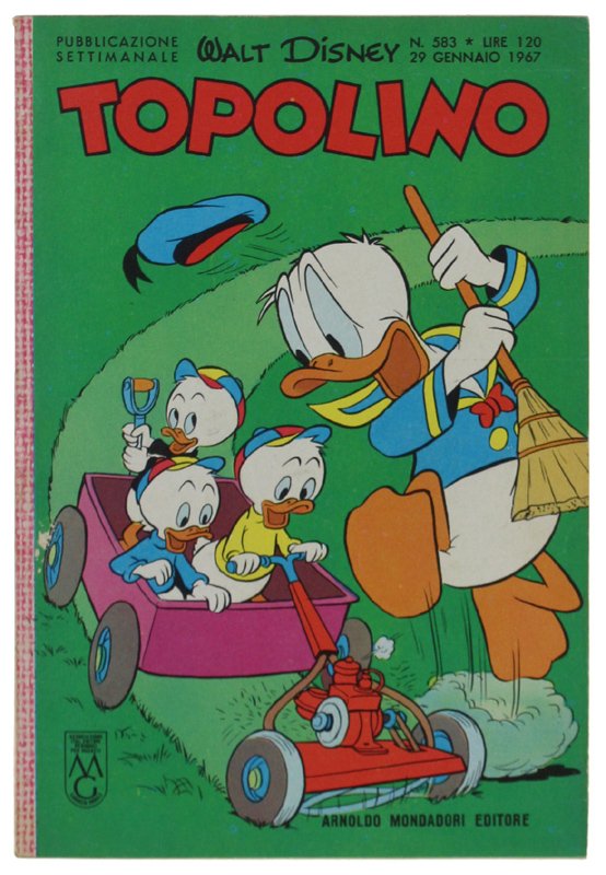 TOPOLINO N. 583 [Libretto, copertina e dorso in ottimo stato]