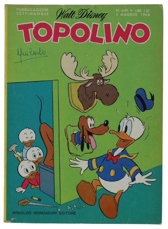 TOPOLINO N. 649 [Libretto e dorso in ottimo stato] | Immagine principale